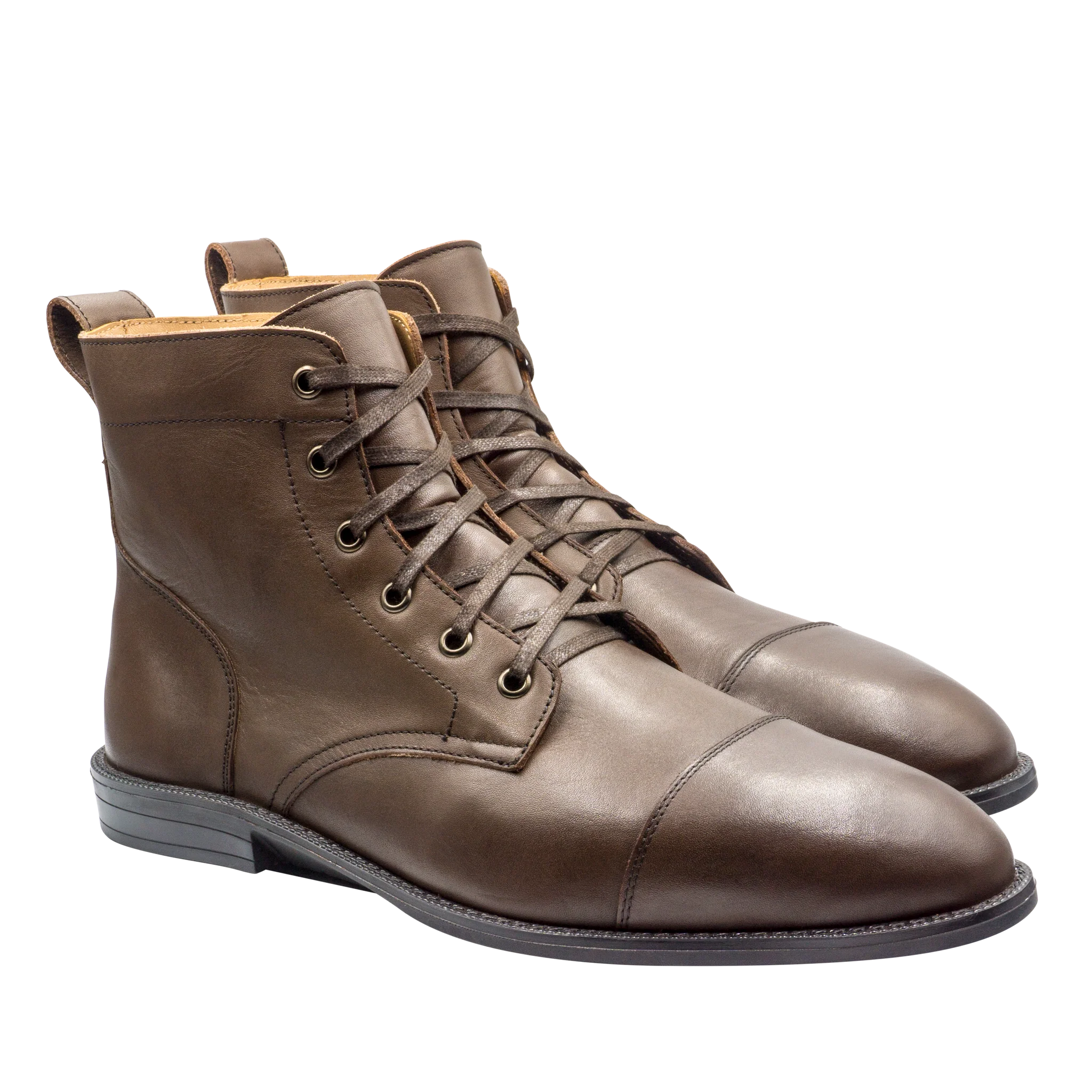 ARES Derby Boots, Brown Colors (Outlet) - Image 5