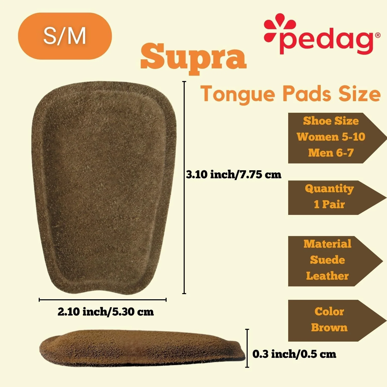 Tongue Pads, Pedag Supra - Image 4