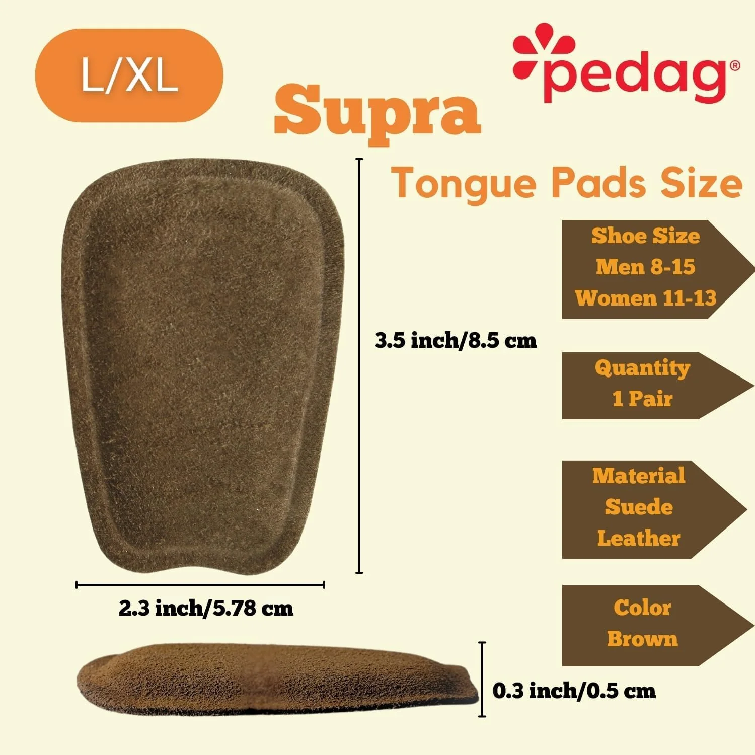 Tongue Pads, Pedag Supra - Image 5